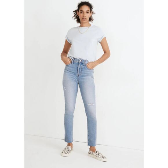 Madewell The Perfect Vintage Jean Size 24P Coffey Wash (Light Wash) - Picture 1 of 9
